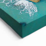 Cliffs Framed Print - Aerial Coastal Serenity Wall Decor