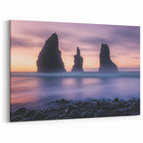 Scenic Cliffs Artwork - Mystical Seastacks at Sunrise Wall Decor