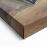 Modern Wall Art – Abstract Urban Landscape in Earthy Tones