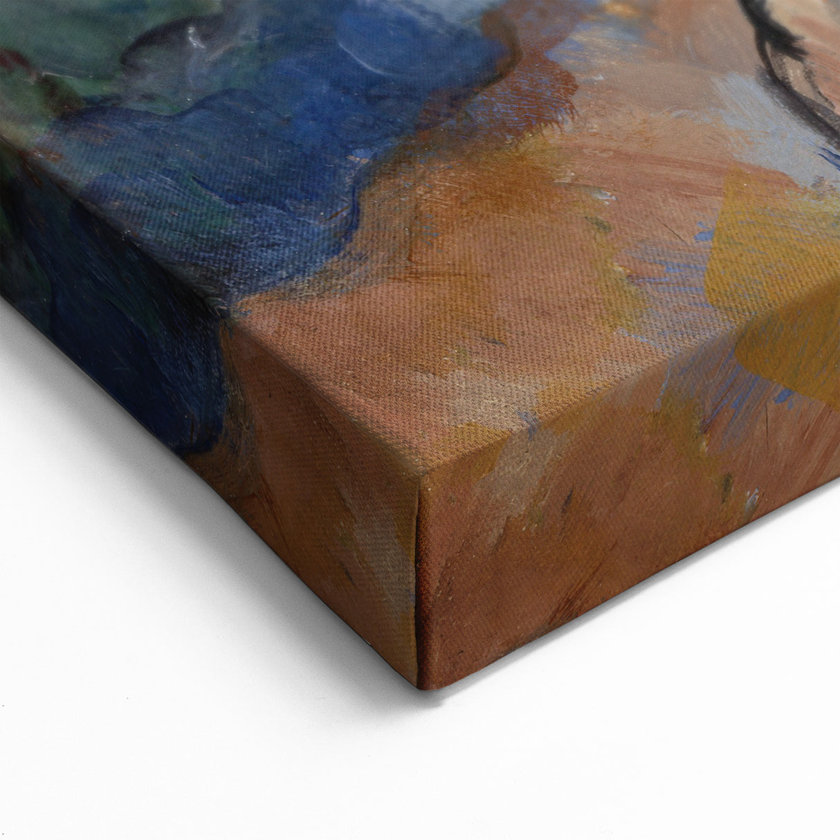 Modern Wall Art – Cézanne’s Bathers in Blue and Green