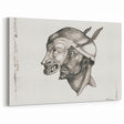 Modern Wall Art – Paul Klee’s "Komiker" in Intricate Monochrome