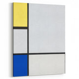 Modern Wall Art – Mondrian’s "Composition with Yellow, Blue, and Black" (1929)