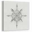 Modern Wall Art – Intricate Vintage Marine Life Illustration