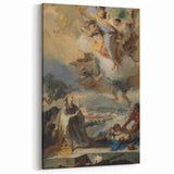 Romanticism Art - Saint Thecla Praying for the Plague-Stricken