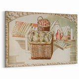 Modern Wall Art – Abstract Orchard and Garden Scene by Paul Nash