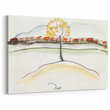Modern Wall Art – Arthur Dove’s Fall Brook Railroad Landscape