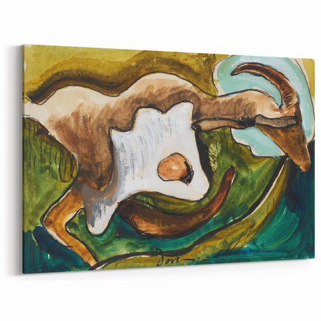 Modern Wall Art – Arthur Dove’s Study for Goat Painting