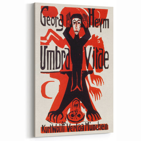 Expressionism Wall Art - Shadow of Life by Ernst Ludwig Kirchner