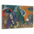 Vincent van Gogh Wall Art - Vibrant Garden Scene with Figures