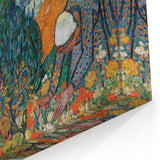 Vincent van Gogh Wall Art - Vibrant Garden Scene with Figures