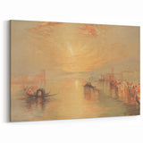 Romanticism Art: The Approach to Venice - Classic Romantic Landscape