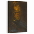 Baroque Art Portrait of a Warrior - Classic Antique Art Print