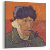 Famous Van Gogh Paintings - Self-Portrait with Bandaged Ear