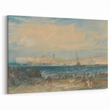Romanticism Art: Margate Beach Scene - Classic Coastal Landscape