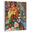 Impressionist Flower Vase Wall Art - Vibrant Floral Still Life Print