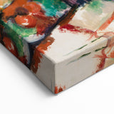 Impressionist Flower Vase Wall Art - Vibrant Floral Still Life Print