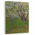 Impressionist Blooming Orchard - Peaceful Landscape Wall Art Print