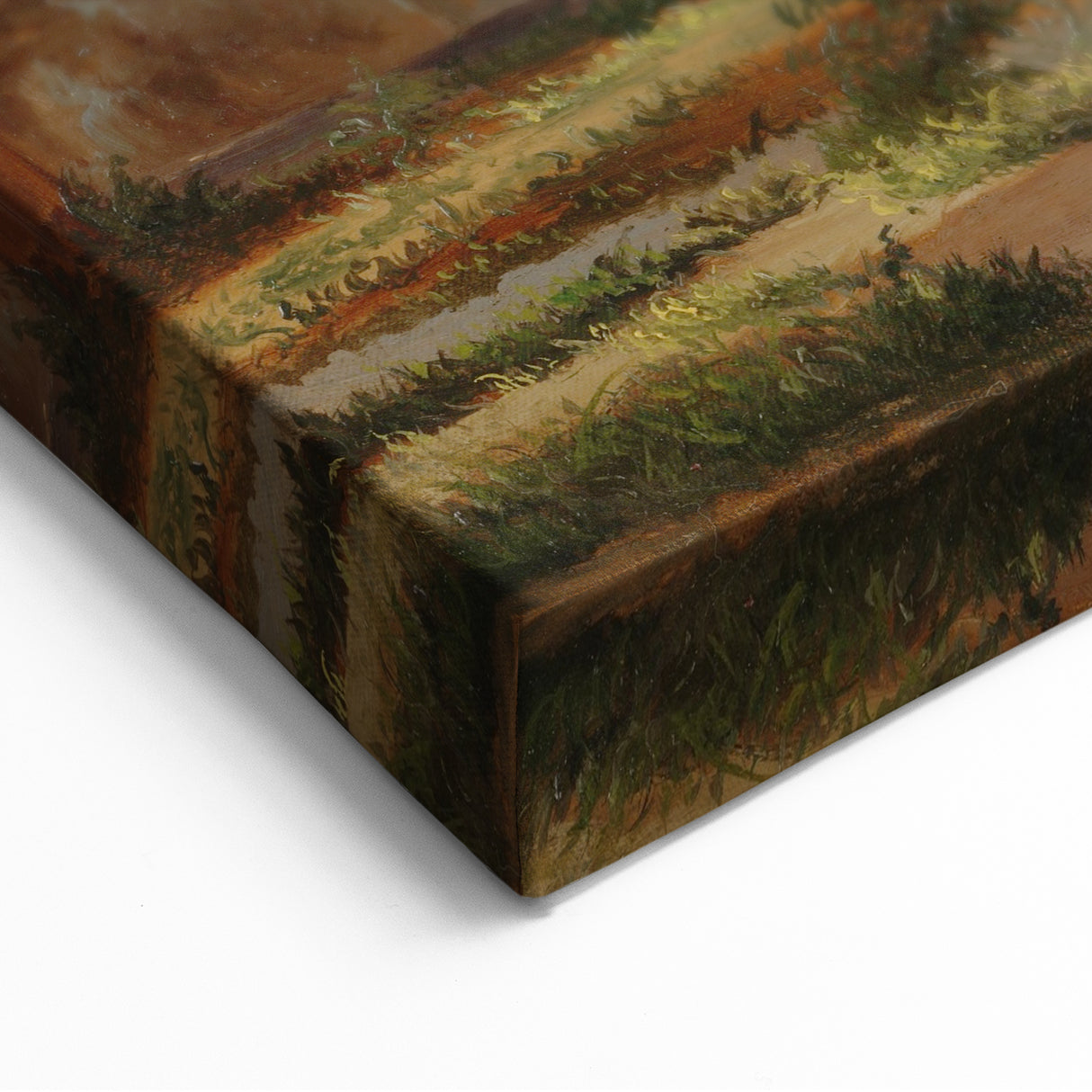 Romanticism Art: Temple of Neptune at Paestum - Historic Landscape Print