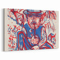 Expressionist Art - Smoking Peasant by Ernst Ludwig Kirchner