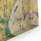 Impressionist Landscape Art - The Cracked House by Paul Cézanne Print