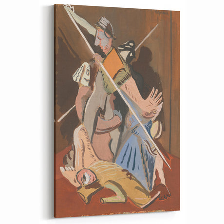 Expressionist Art - St. by Cyprián Majerník