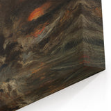 Romanticism Art - A Storm off the Normandy Coast by Eugène Isabey