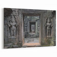 Historic Castle Prints - Intricate Stone Passageway with Sculptures