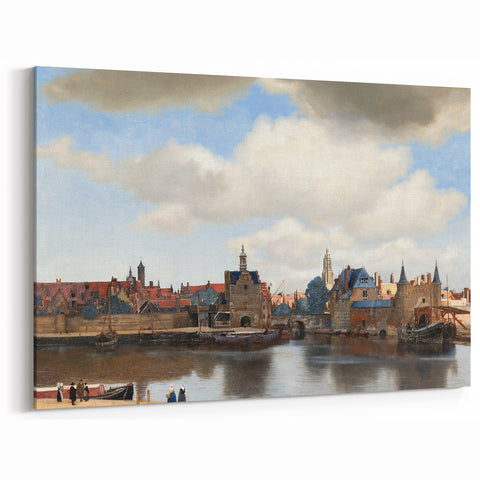 Baroque and Rococo Wall Art - Detailed Historical Cityscape Print