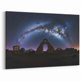 Castle Photography - Starry Night Over Ruins and Archway Stunning Prints