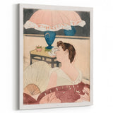 Elegant Impressionist Wall Art - The Lamp by Mary Cassatt Print
