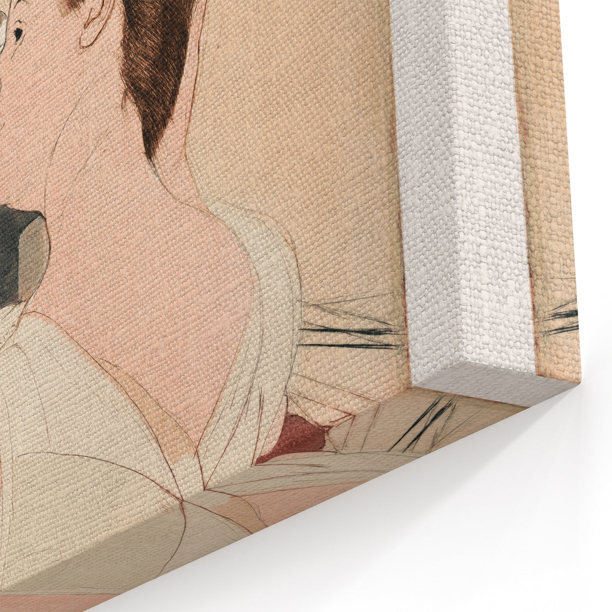 Elegant Impressionist Wall Art - The Lamp by Mary Cassatt Print