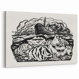 Expressionist Art - Steamship at Sea by Leo Gestel (ca. 1891–1941)
