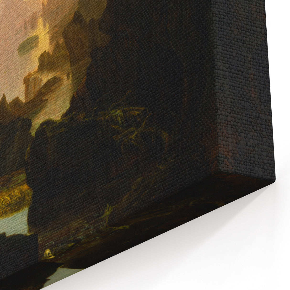 Romanticism Art: The Subsiding of the Waters by Thomas Cole