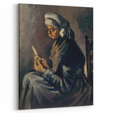 Impressionist Portrait - The Potato Peeler by Vincent van Gogh