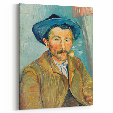 Impressionist Portrait - The Smoker (Le Fumeur) by Vincent van Gogh