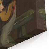 Impressionist Portrait - The Spanish Singer by Edouard Manet