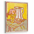 Expressionist Art: Still Life with Pitcher and Flowers by Kirchner