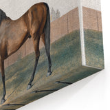 Romanticism Art: Anvil by George Stubbs - Majestic Horse Canvas