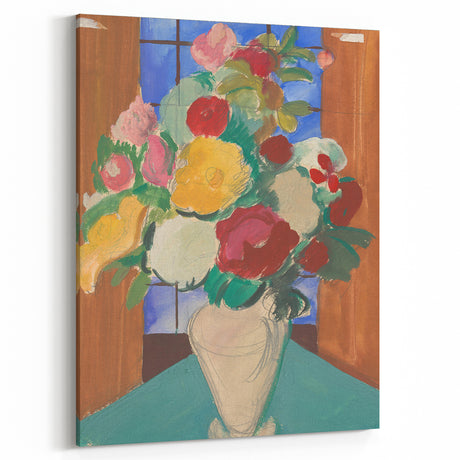 Modern Expressionism Floral Wall Art - Vibrant and Captivating