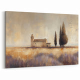 Rustic Farmhouse Decor - Pastoral Chapel Countryside Wall Art