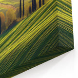 Rustic Farmhouse Decor - Tuscan Countryside Rolling Hills Artwork