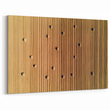 Pastoral Wall Art - Aerial View of Textured Countryside Farmland