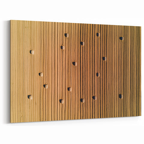Pastoral Wall Art - Aerial View of Textured Countryside Farmland