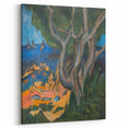 Expressionist Art: Swimmers on Fehmarn Beach | Vibrant Modern Expressionism