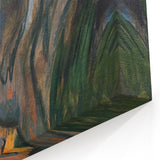 Expressionist Art: Swimmers on Fehmarn Beach | Vibrant Modern Expressionism