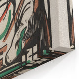 Abstract Expressionism: Birth of Horses | Vibrant Expressionist Wall Art