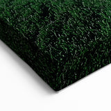 Car in Green Field Countryside Wall Art - Minimalist Rural Landscape Canvas