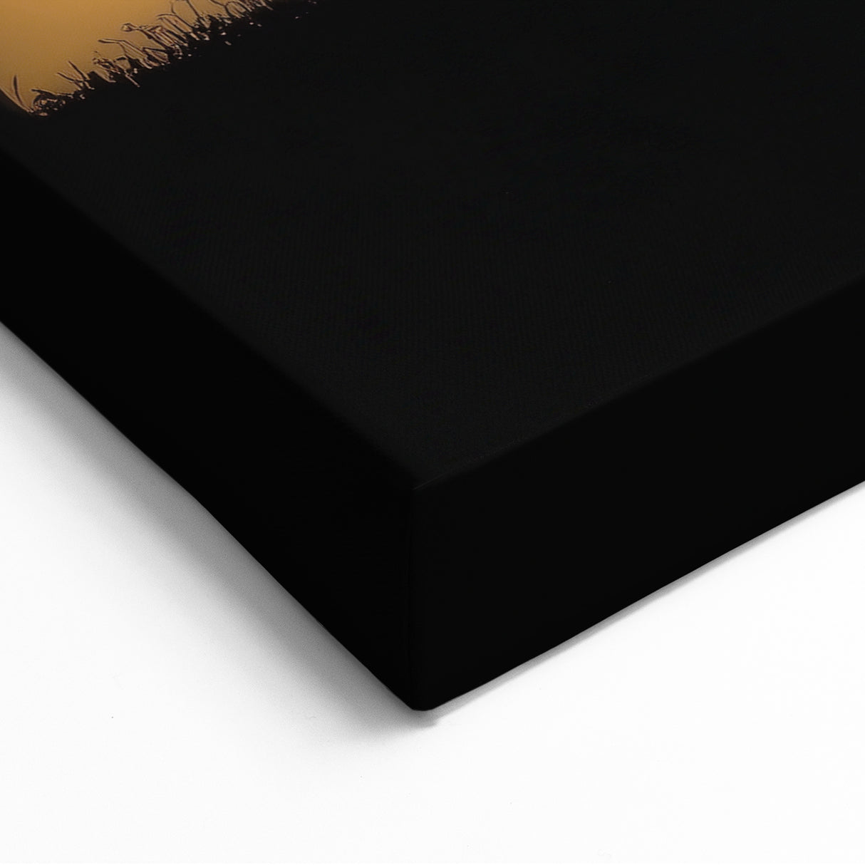 Golden Countryside Wall Art – Rustic Sunset Rural Landscape Canvas