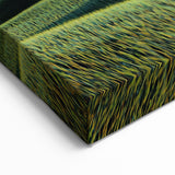 Rolling Green Hills Wall Art – Scenic Countryside Canvas Landscape