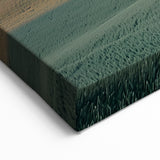 Rustic Barn on Hill Wall Art – Pastoral Countryside Canvas Landscape